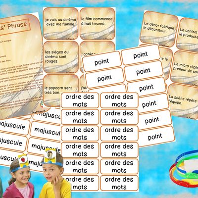 Chass'Phrase: majuscule, point, sens, ordre des mots