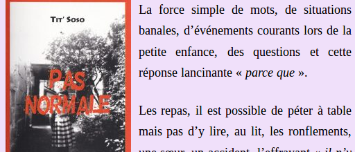 "ENTRE LES LIGNES ENTRE LES MOTS"