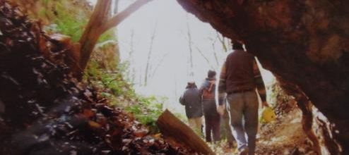 SERGE BARLAN- MINE DE MONT-ROC (Tarn) Goethite, Site offert au club le Béryl de Tournefeuille en 1988