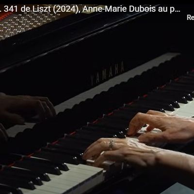 Ave Maria en sol S. 341 de Liszt (2024), Anne-Marie Dubois au piano