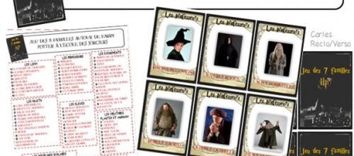 Jeu des 7 familles Harry Potter