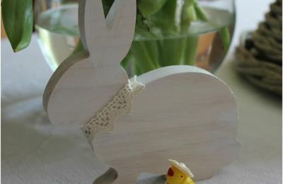 Sur la table de Pâques...