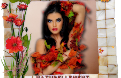 Visage d'automne  ( défi mamie Nicole ) 