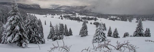 Première sortie hivernale à la Dôle