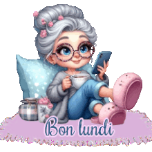 semaine femme téléphone portable