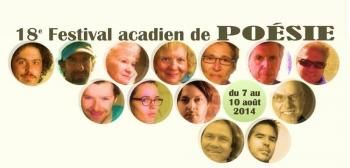 Le 18e Festival acadien de poésie