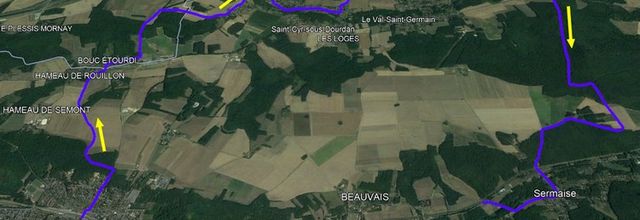Vallées de l'Orge et de la Rémarde (1/4) : autour de Dourdan