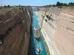Nouveau projet : le canal de Corinthe