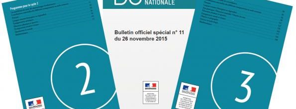 Nouveaux programmes élémentaire 2016