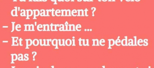 Je suis à la descente
