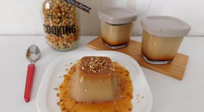 Flan au caramel vegan