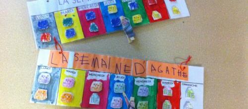 Fabrication d'un semainier