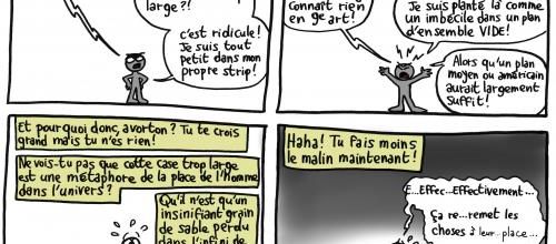 Tiens, un strip philosophique