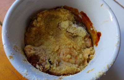 Crumble aux figues et au miel...