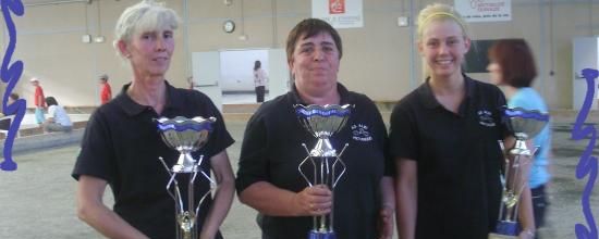 Triplette féminin 2010 !!! phases finales !