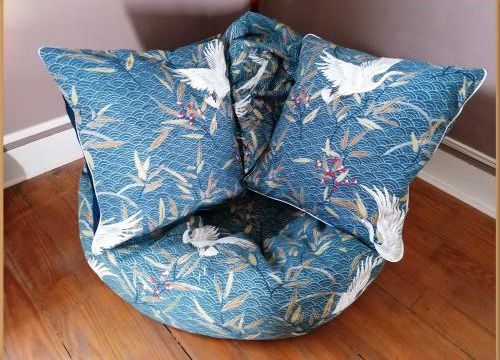 Tuto : Une housse de coussin avec passepoil