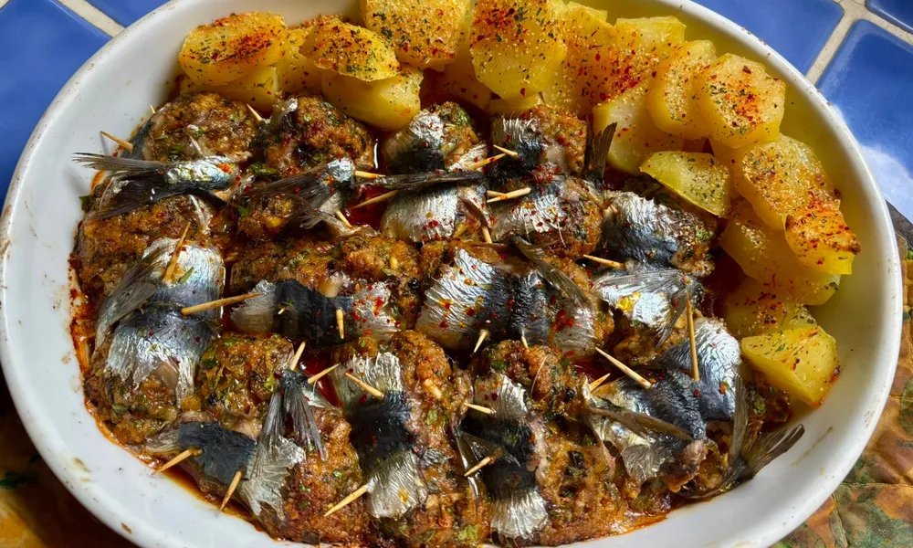 Sardines farcies au Pécorino
