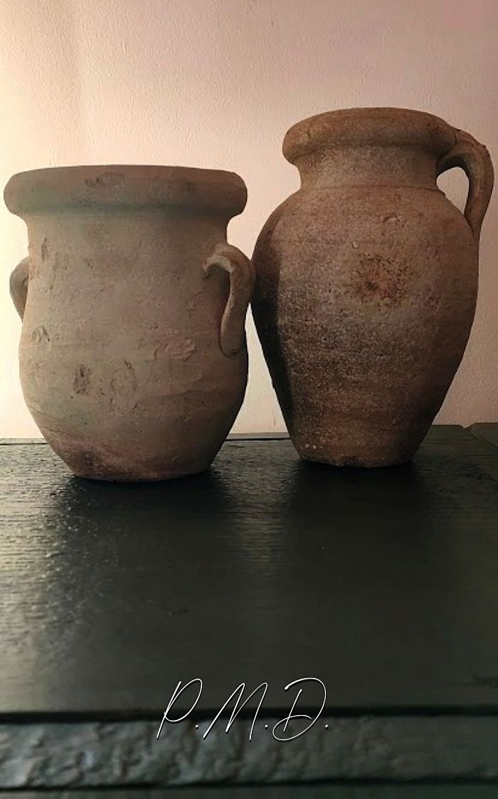 05/24 - Pots en terre chaulée cuite