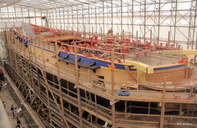 Un historique de la reconstruction de l'Hermione