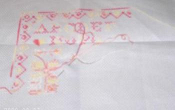 borderie en cours
