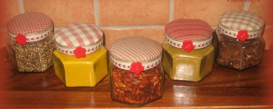 Des petits pots d'épices...