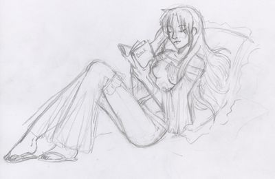 -La liseuse moderne-