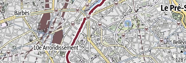 Le long des canaux parisiens