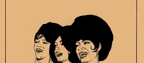 The Supremes : Album " We Remember Sam Cooke " Motown Records MT 629 [US]