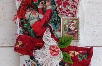 Challenge Quiltmania "L'année passe et se prélasse"