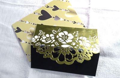 Enveloppe pour urne de mariage .