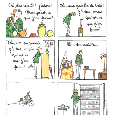 La brocante à Gloria....