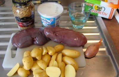 Rognons de Porc à la moutarde