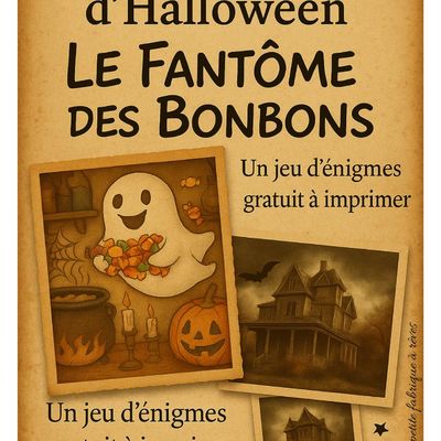 Escape Game d’Halloween à la Maison : Le Fantôme des Bonbons