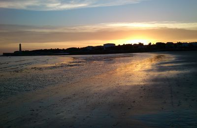 Coucher de soleil à Saint Georges de Didonne dept 17
