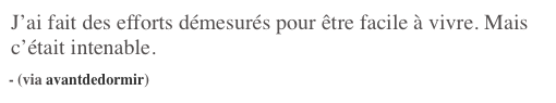 Un post par jour, on tient tu crois ?