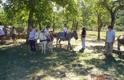 BALADE à dos d'ânes 2010