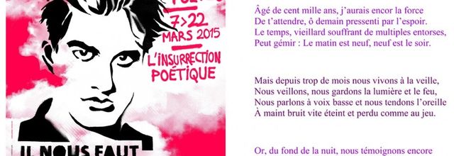 Le Printemps des Poètes 2015