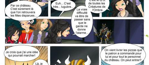 Page de la BD Elementix en couleurs!