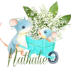 signature animee, 1ermai, muguet