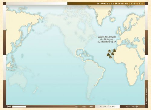 Le voyage de Magellan