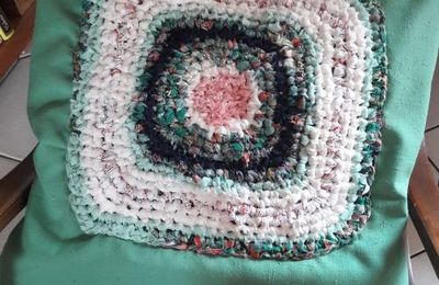 Une housse de coussin en traphilo