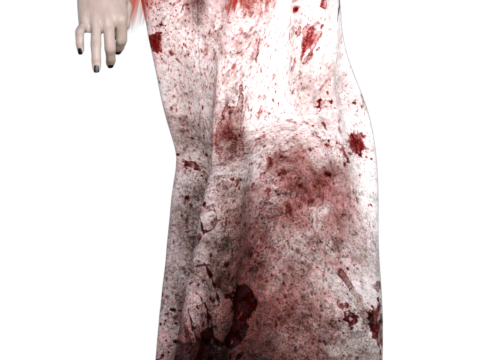 Image de jeune fille vampirisée (tube)