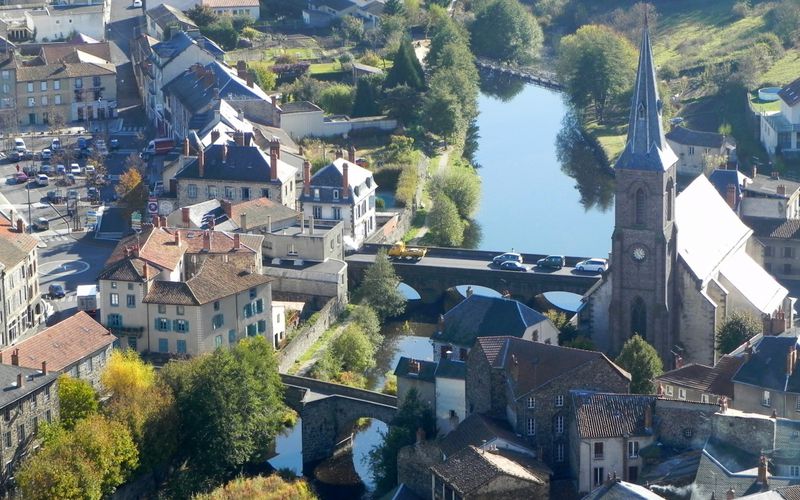 Saint-Flour dept du cantal