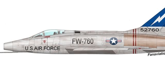North American F-100 « Super Sabre »