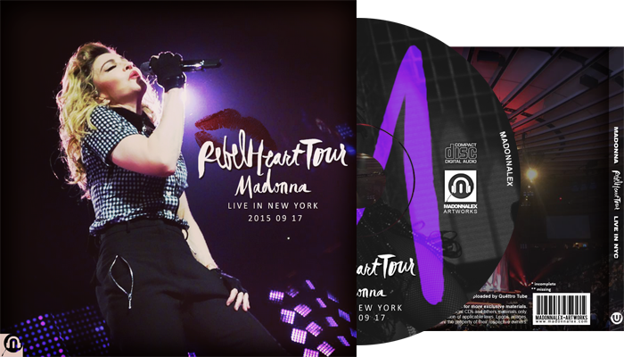 Rebel Heart Tour - 2015 09 17 - New York Audio Recording