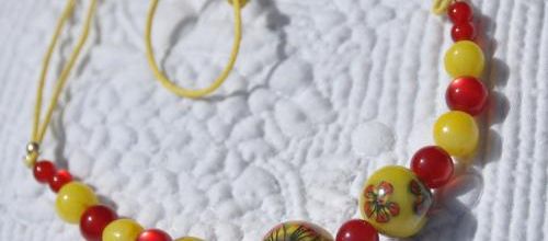 Un collier plein de soleil