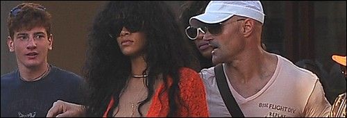 Nouvelles photos de Rihanna en Italie