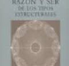 Descargar ebook RAZON Y SER DE LOS TIPOS ESTRUCTURALES | Descarga Libros Gratis (PDF - EPUB)