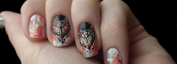 Nail Art inspiration ethnique