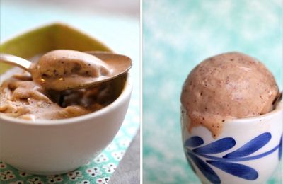 Glace pralinée (au praliné maison)